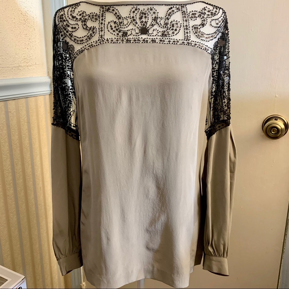 Tory Burch Women’s 100% Silk Blouse